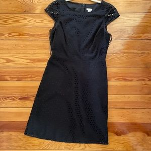 J. Crew flowers eyelet dress